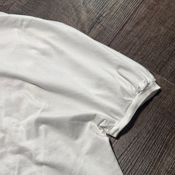 Simone Rocha White Ruched Top - Picture 12 of 14